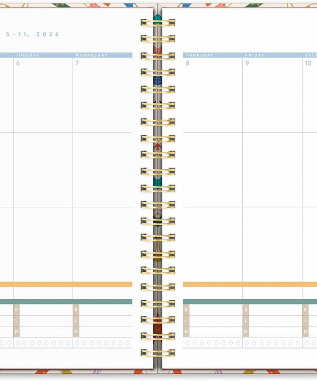 Agenda 2026 Anillada XL Sem Vista 17M - Lápices