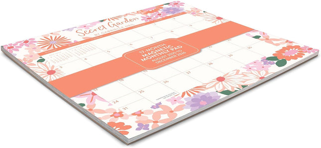 Calendario 2026 Magnético 17M - Secret Garden
