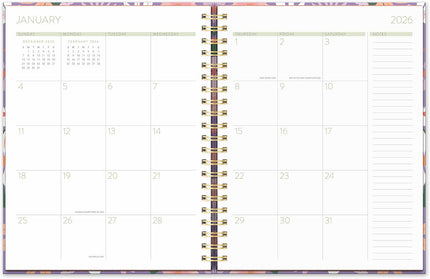 Agenda 2026 XL Sem Vista 17M - Secret Garden