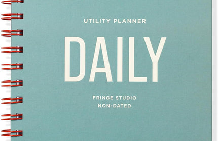 Agenda sin Fecha Diaria - Utility Azul