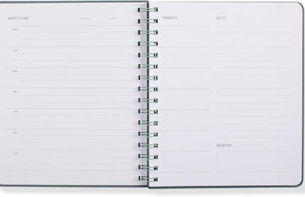 Agenda sin Fecha Semanal - Utility Café
