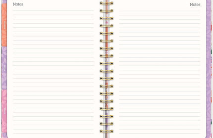 Agenda 2026 Sem Vista TriTab 17M - Secret Garden