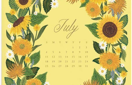 Calendario de pared 2027 - Jardín Botánico