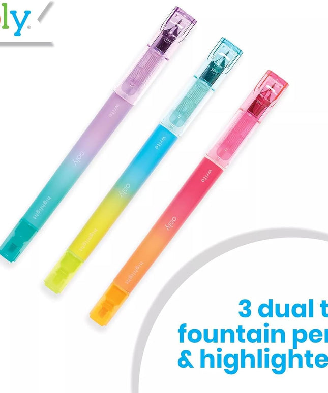 Lápiz Duo Pluma + Resaltador