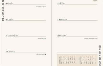 Agenda 2026 Sem Vista 16M - Eucalyptus