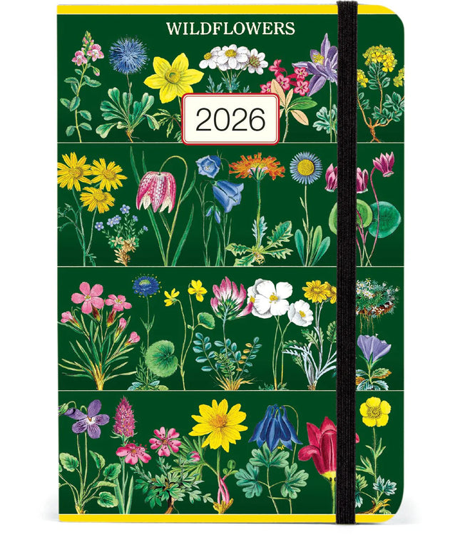 Agenda 2026 Sem Vista 12M - Wildflowers
