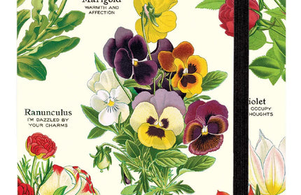 Agenda 2026 Sem Vista 12M - Language of Flowers