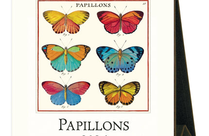 Calendario 2026 Escritorio 12M - Butterflies