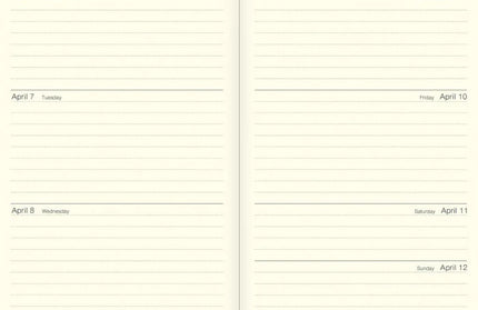 Agenda 2026 Sem Vista 12M - Language of Flowers