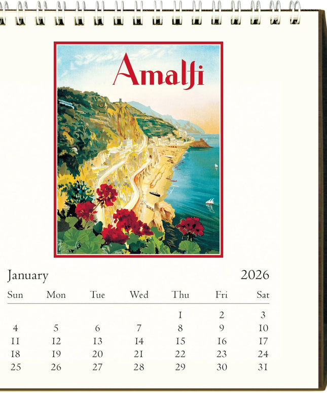 Calendario 2026 Escritorio 12M - Italia