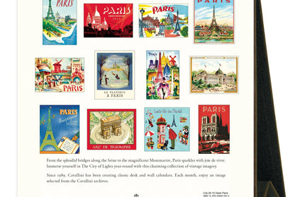 Calendario 2026 Escritorio 12M - Paris