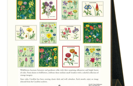 Calendario 2026 Escritorio 12M - Wildflowers