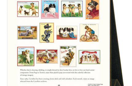 Calendario 2026 Escritorio 12M - Dogs