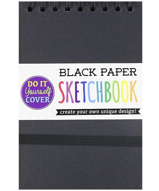 Croquera Hoja Negra DIY Black Cover