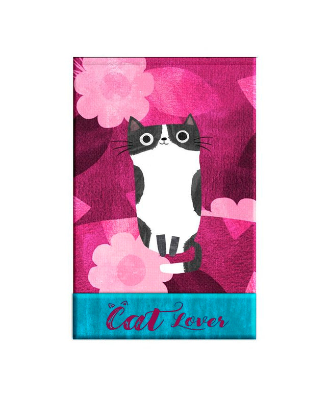Libreta Cierre Magnetico Planet Cat Rosa