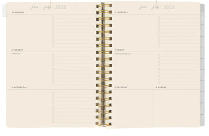 Agenda 2026 18M Semanal Anillado A5 - Print Floral