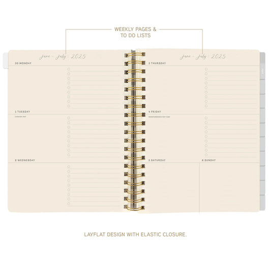Agenda 2026 18M Semanal Anillado A5 - Print Floral