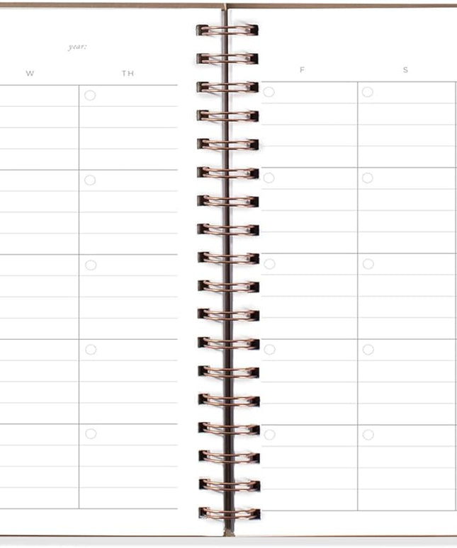 Agenda sin Fecha Mensual - Noveau Blossom