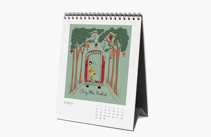 Calendarios 2026 Escritorio 12M - Travel