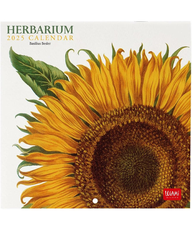 Calendario 2025 Mensual Pared Mini 12M - Herbarium