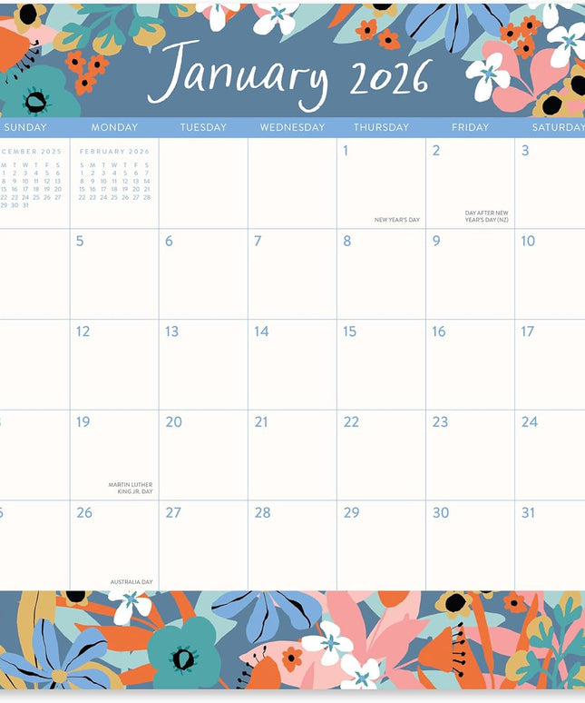 Calendario 2026 Magnético 17M - Secret Garden