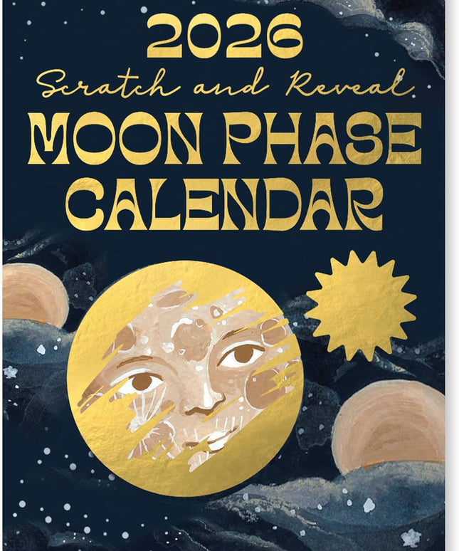 Calendario 2026 Escritorio 12M - Moon Phases
