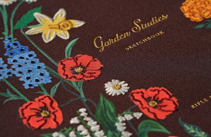 Croquera Canva Bordada - Garden Study