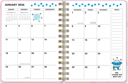 Agenda 2026 Anillada Sem Vista 17M - Little Miss
