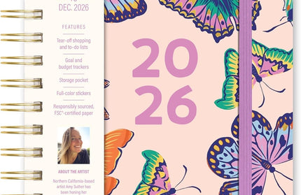 Agenda 2026 Anillada Sem Vista 17M - Mariposas