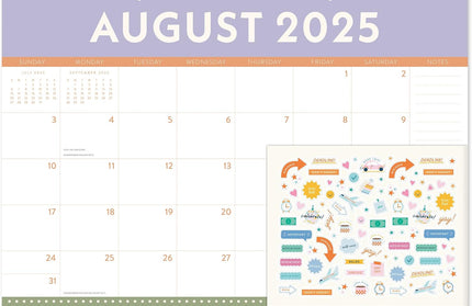Calendario 2026 Escritorio 17M - Color Block