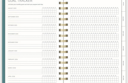 Agenda 2026 Anillada Sem Vista 17M - Verde Agatha
