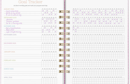 Agenda 2026 Anillada Sem Vista 17M - Mariposas