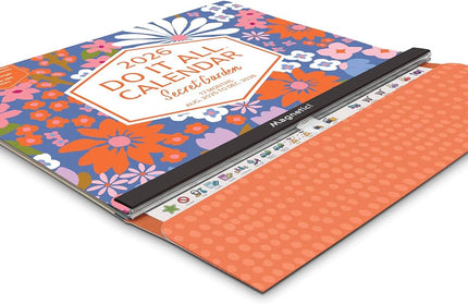 Calendario 2026 Pared 17M - Secret Garden