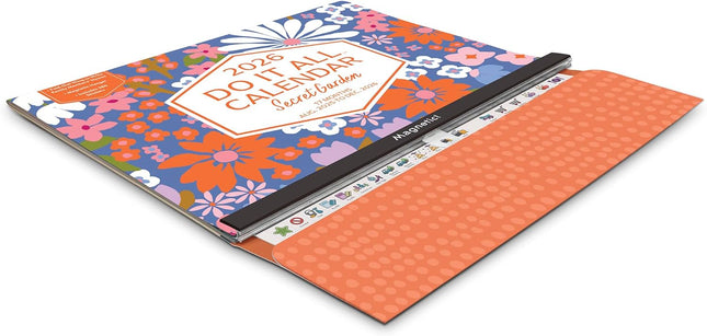Calendario 2026 Pared 17M - Secret Garden