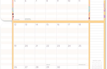 Calendario 2026 Pared 17M - Secret Garden
