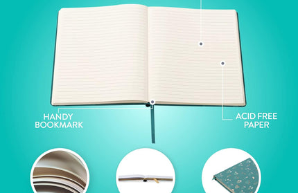 Libreta Journal Grande - Floral