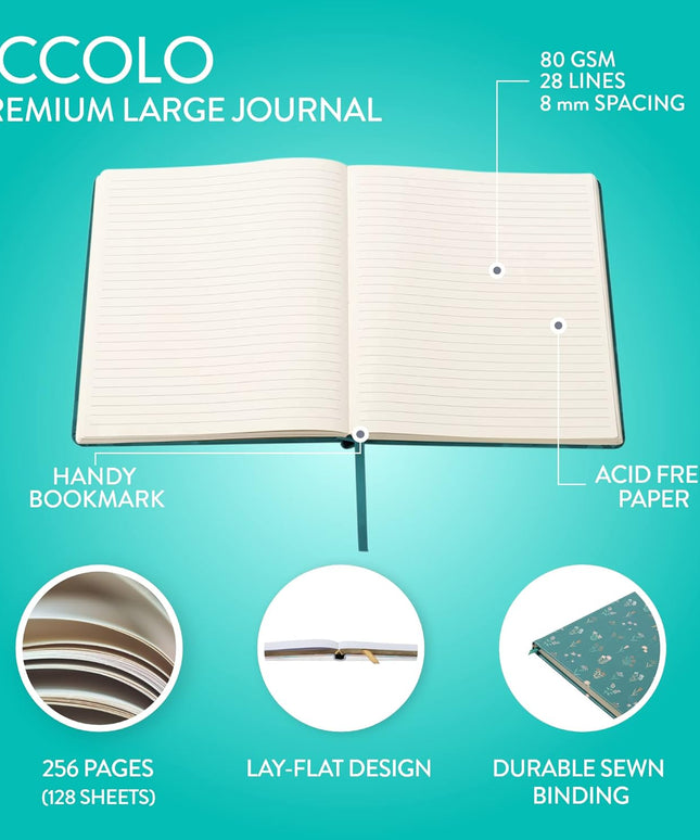 Libreta Journal Grande - Floral