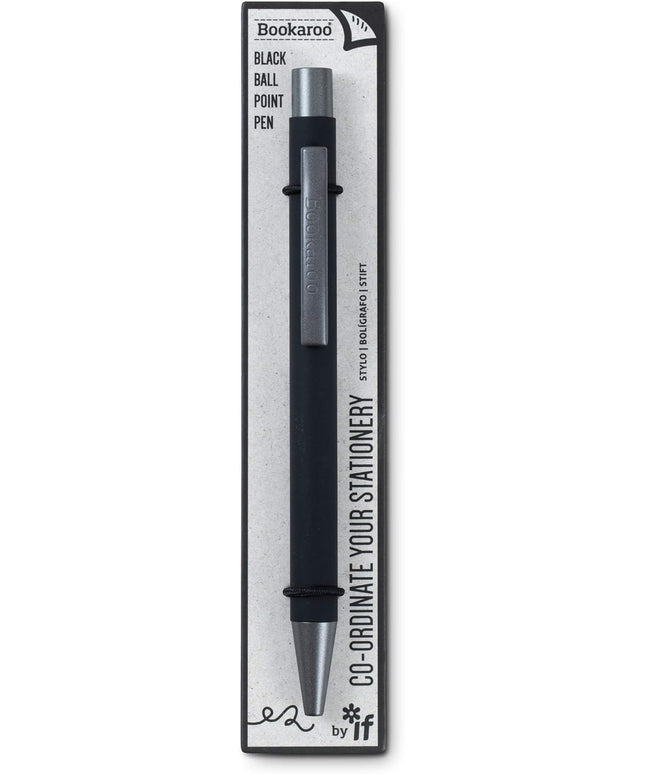 Bolígrafo Tinta Negra - Negro