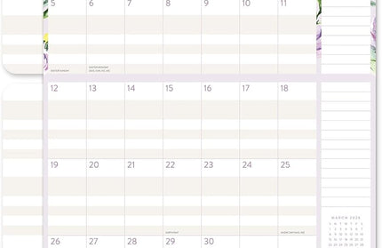 Calendario 2026 Pared 17M - Bella Flora