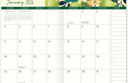 Agenda 2026 Bolsillo Mensual 17M - Fruit and Flora