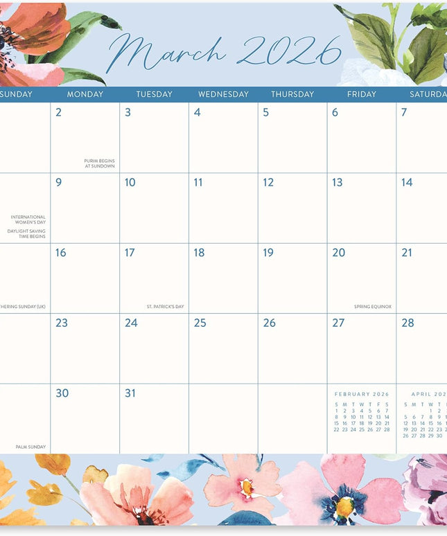 Calendario 2026 Magnético 17M - Bella Flora