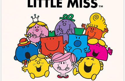 Calendario 2026 Mediano Pared 12M - Mr. Men Little Miss