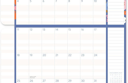 Calendario 2026 Pared 17M - Secret Garden