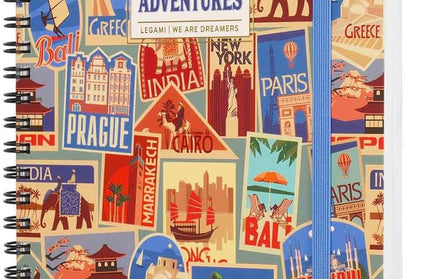 Agenda Grande Sem Vista 2025 12M - Travel Stickers