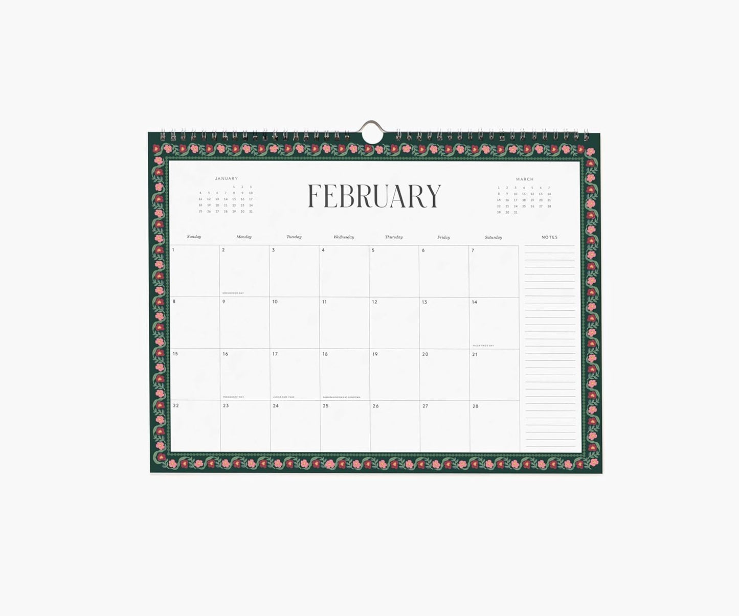 Calendarios 2026 Pared 12M - Wildwood