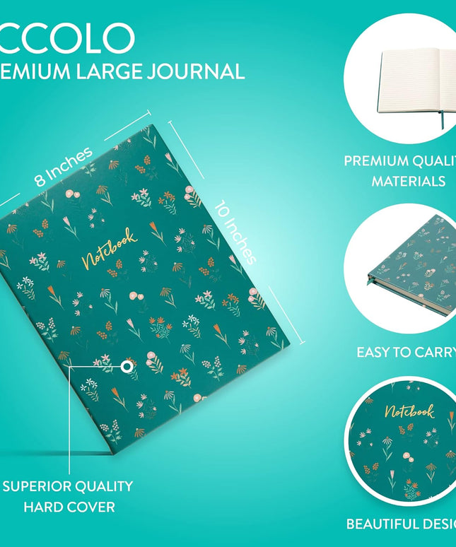 Libreta Journal Grande - Floral