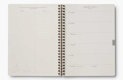 Agenda 2026 Sem Vista 12M - Dahlia