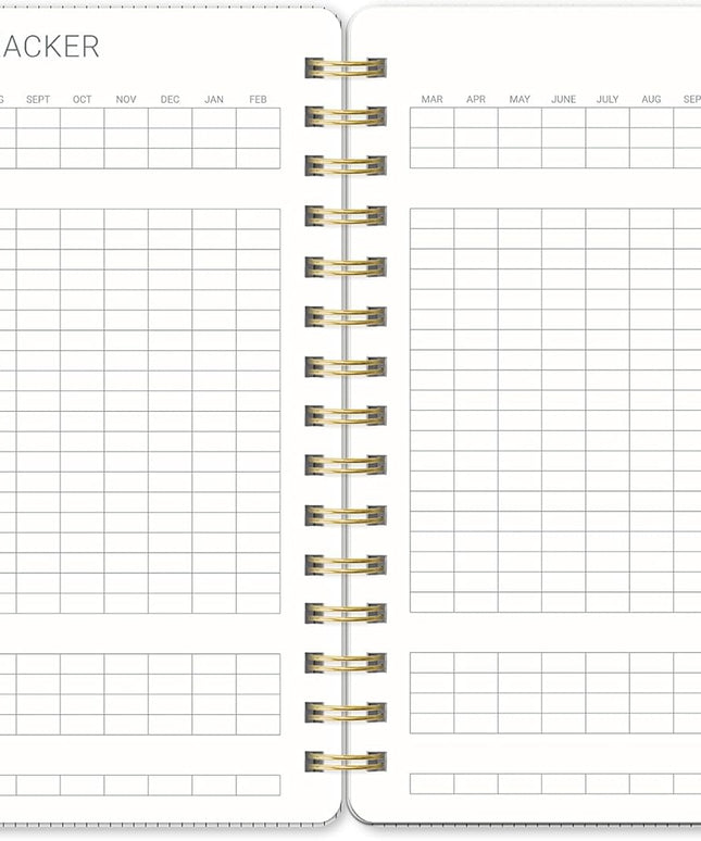 Agenda 2026 Anillada Sem Vista 17M - Azul Agatha