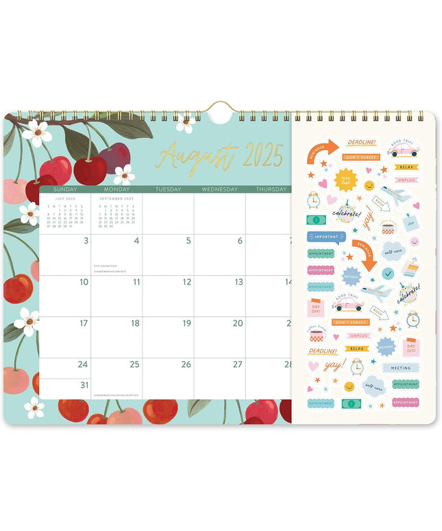 Calendario 2026 Pared 17M - Fruit and Flora