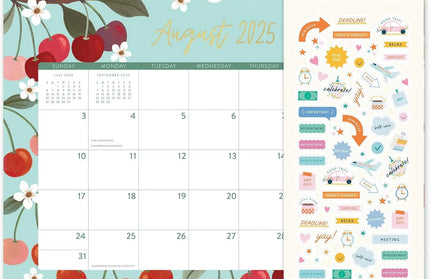 Calendario 2026 Pared 17M - Fruit and Flora